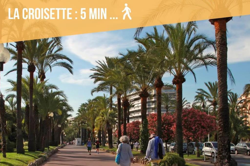Super Studio Moderne Et Cozy Proche Croisette & Mer Appartement *
